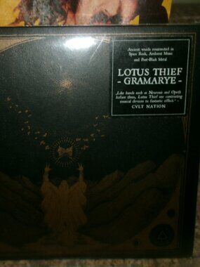 lotus thief gramarye sealed gerrman cd - salem hardcore black death metal
